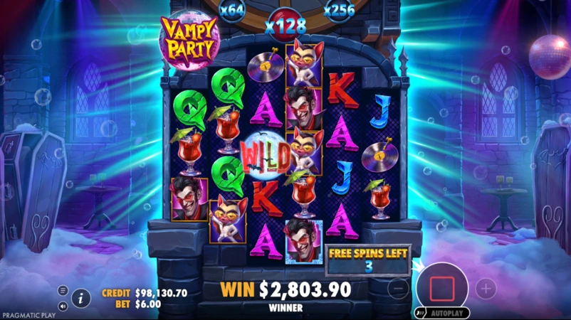 Vampy Party Slot Çarpanlar