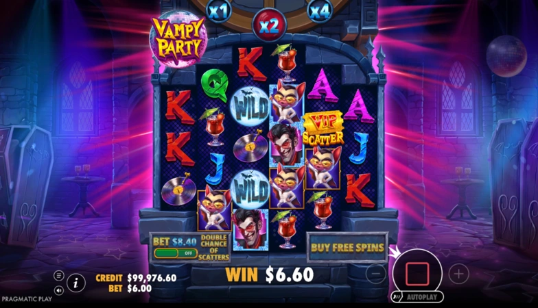 Vampy Party Slot Mövzusu