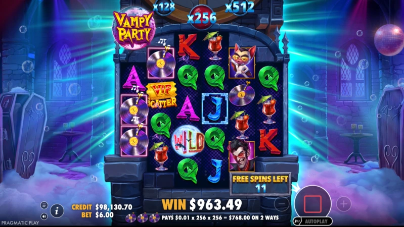 Vampy Party Slot Wildlar